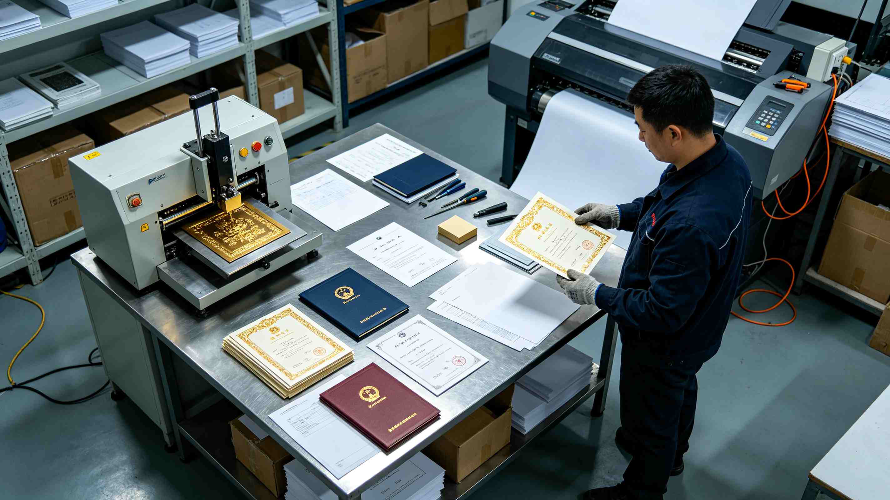 房产证定制样品展示